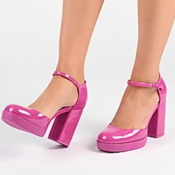 Journee Pink Platform 